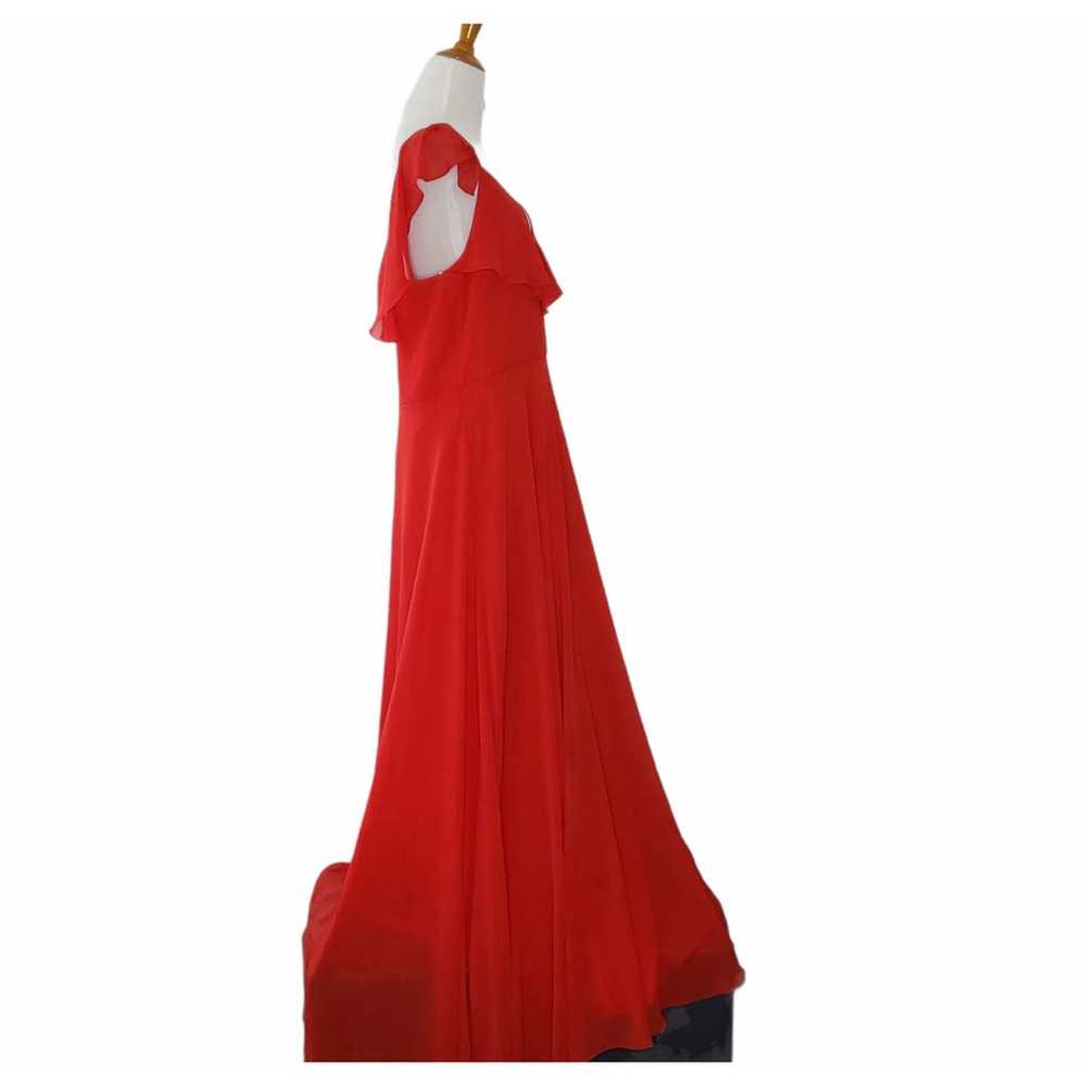 Jenny Yoo Collection Mila Dress Red 18 - image 3