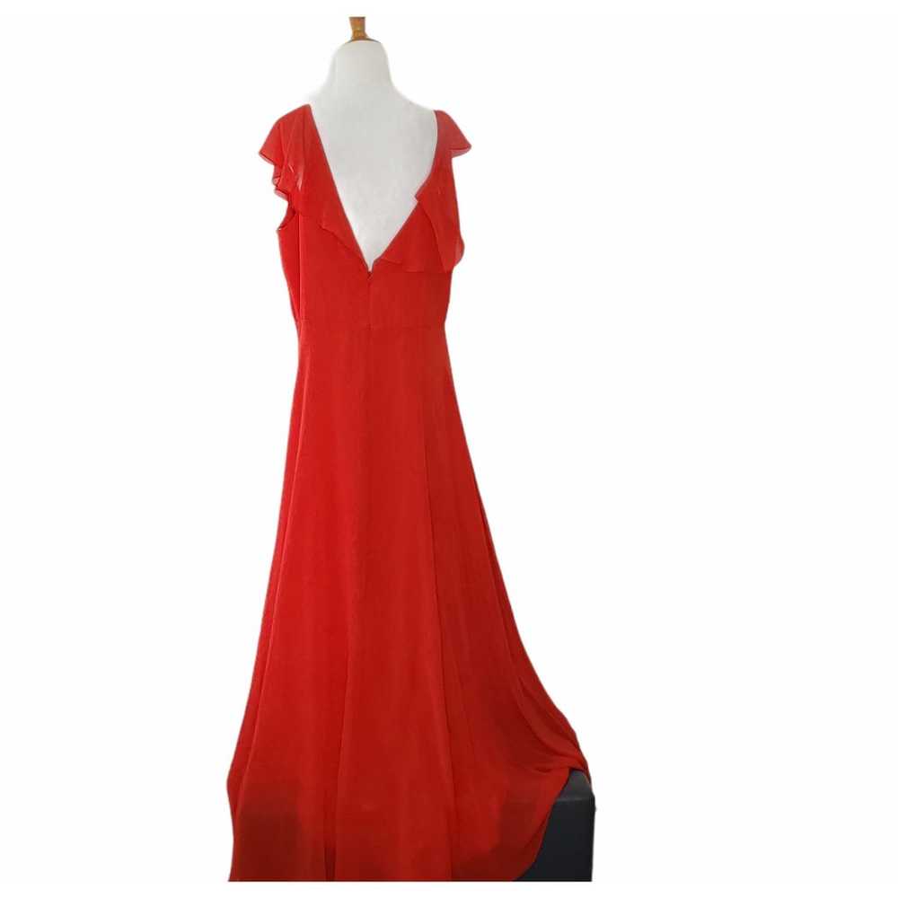 Jenny Yoo Collection Mila Dress Red 18 - image 4