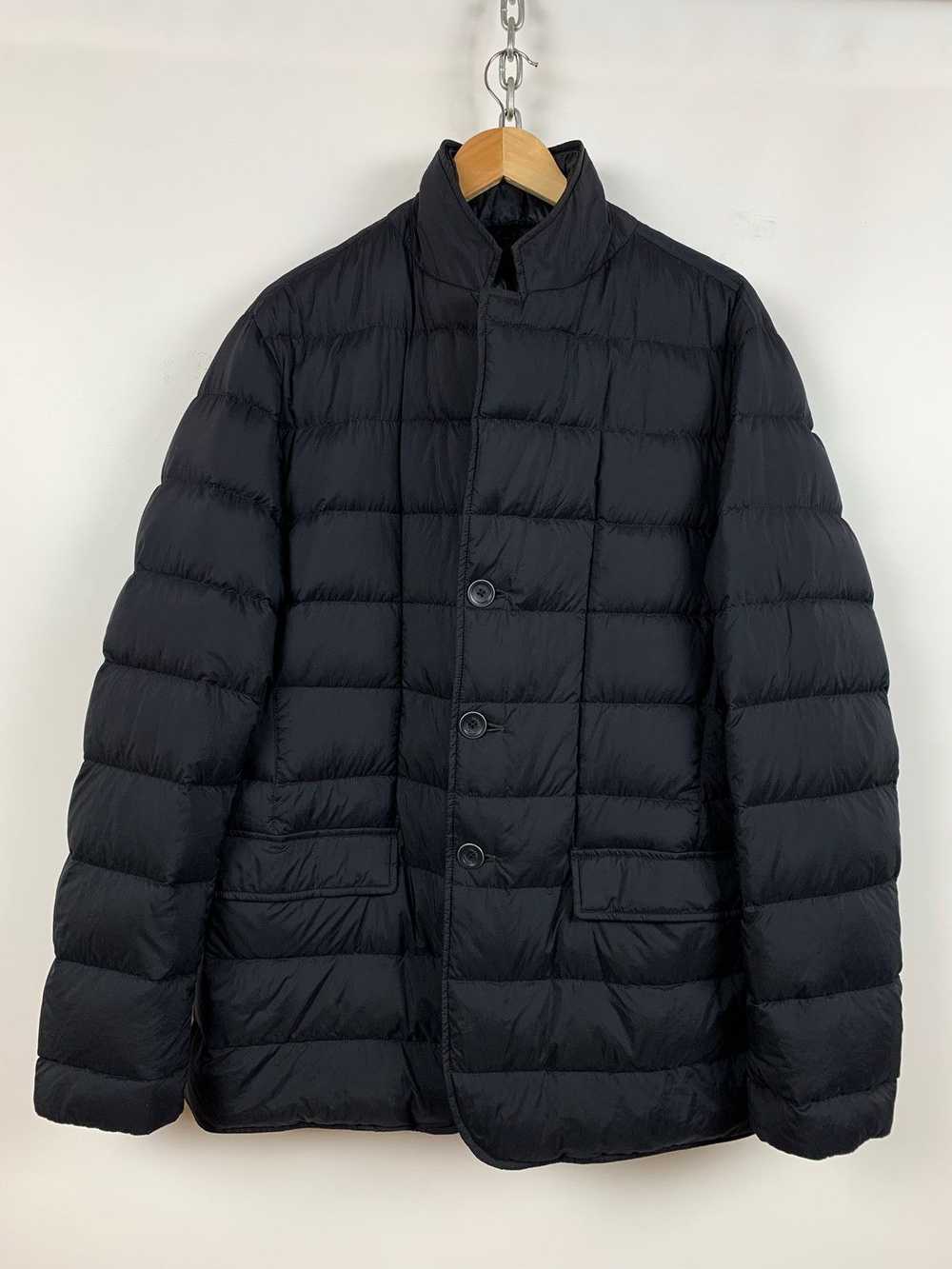 Herno Herno Navy Blue Quilted Down Jacket - image 2