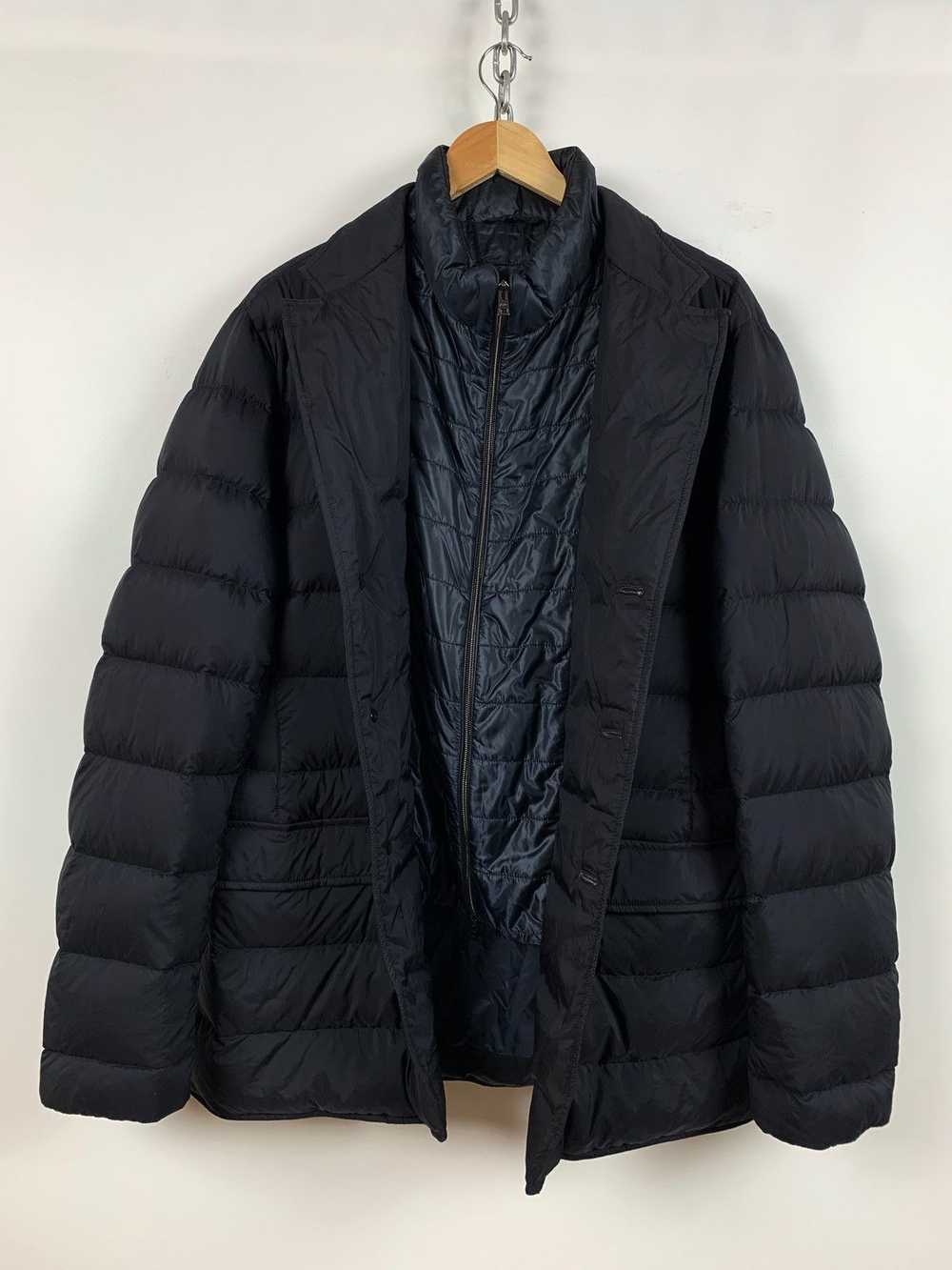 Herno Herno Navy Blue Quilted Down Jacket - image 3
