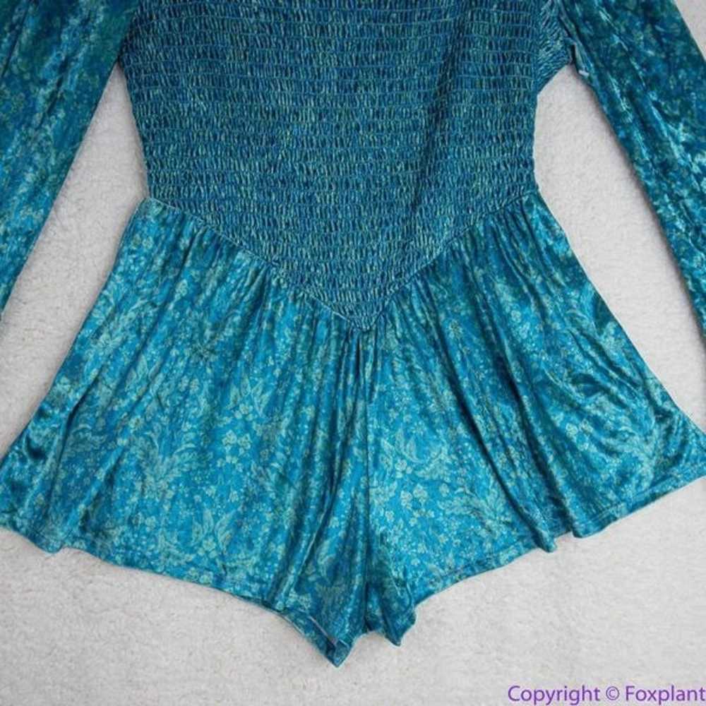 NEW Free People Bali Tightrope Romper In Turquois… - image 3