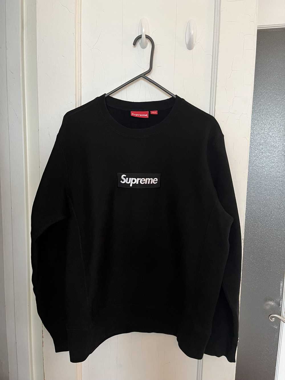 Supreme Supreme Box Logo Black Sweater / Sweatshi… - image 1