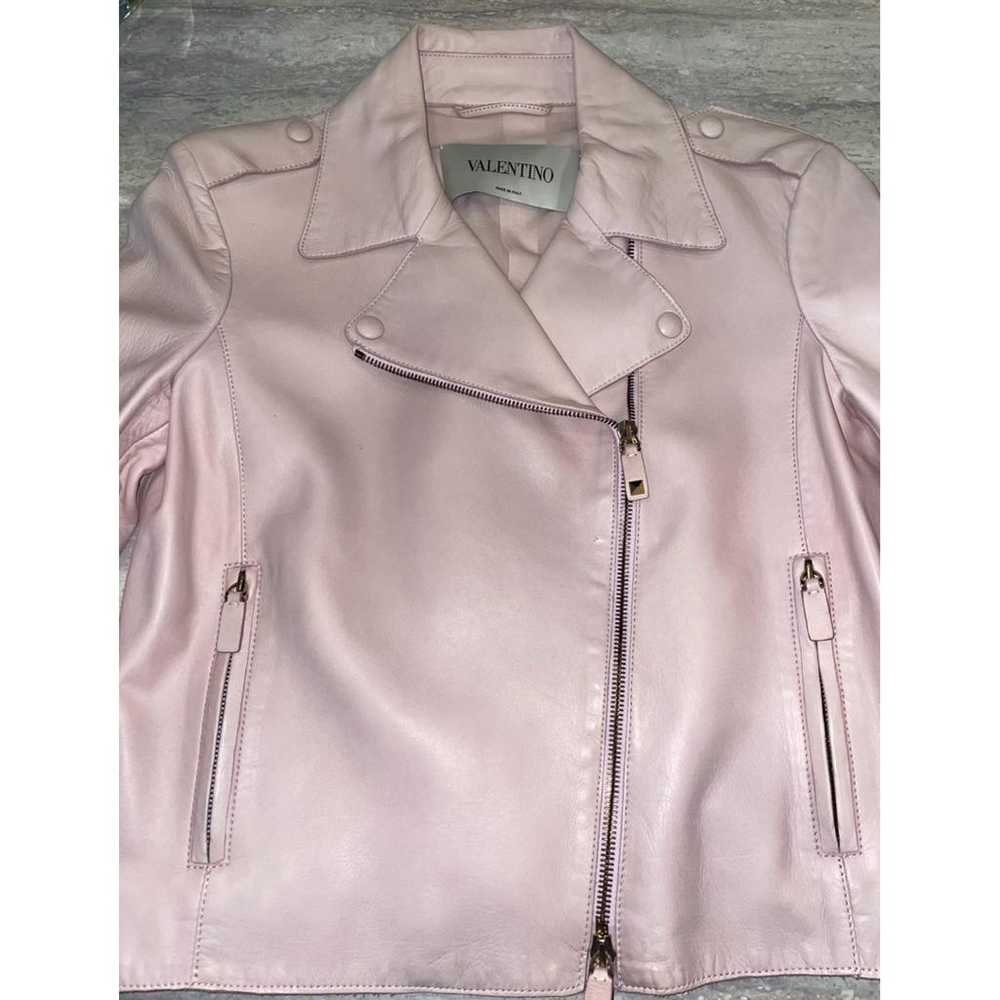 Valentino Garavani Leather jacket - image 4