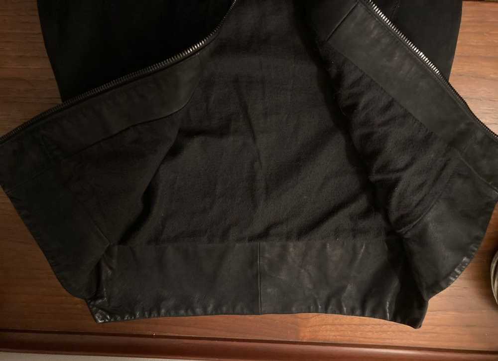 Alexandre Plokhov Black Leather w/ Hood - image 11