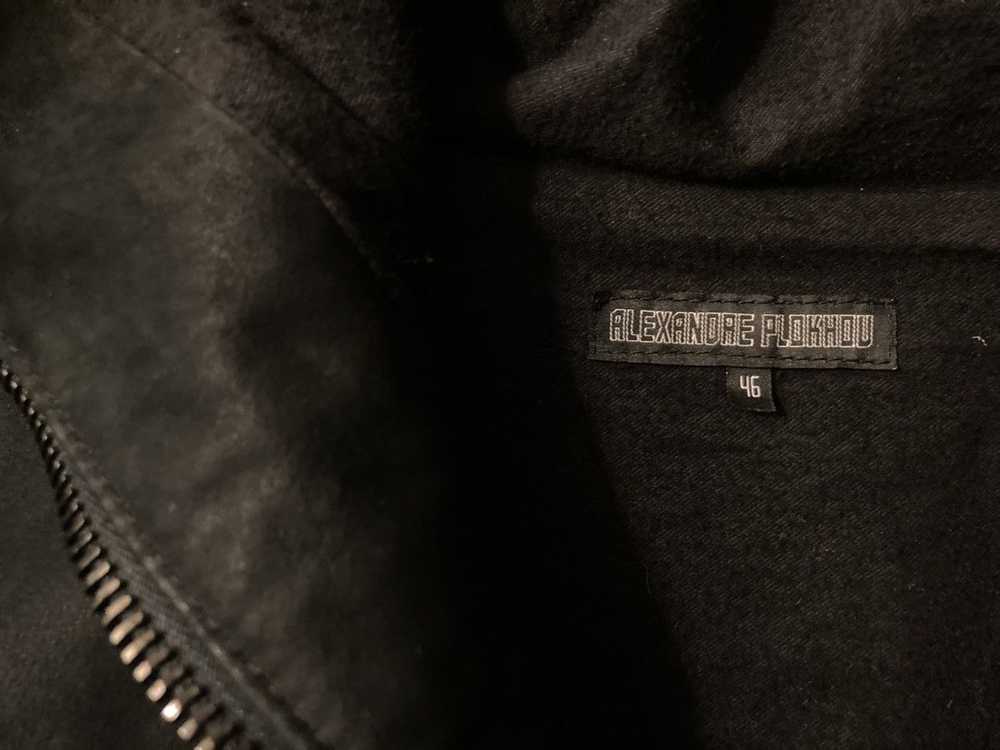 Alexandre Plokhov Black Leather w/ Hood - image 4
