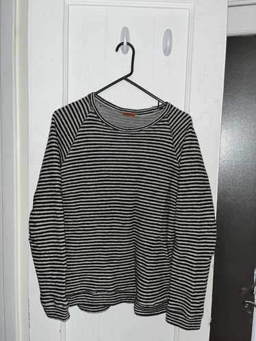 Barena Barena Striped Black/Grey Sweater - image 1