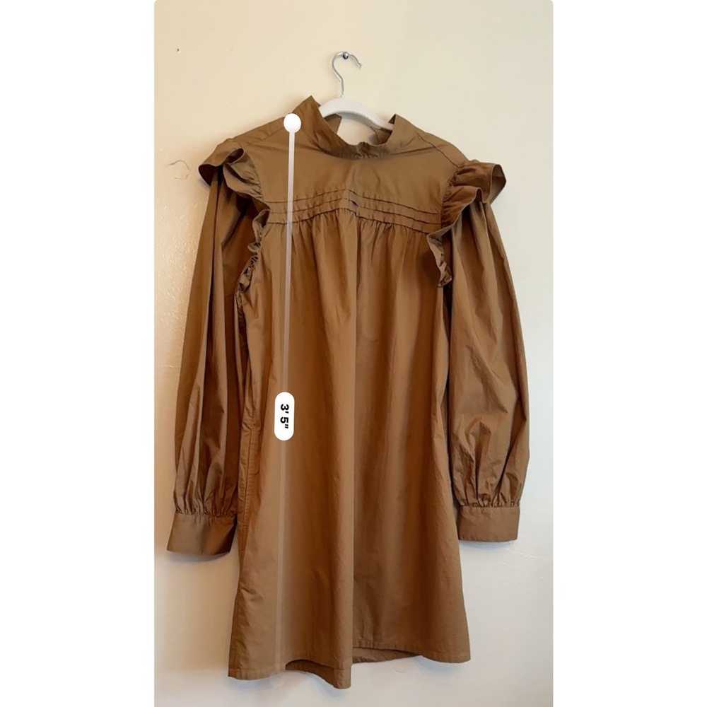 Xirena brown mini Nyla Dress in Khaki Gold size L - image 3