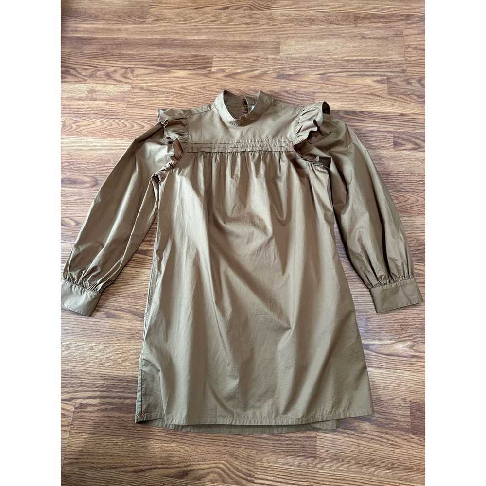 Xirena brown mini Nyla Dress in Khaki Gold size L - image 7