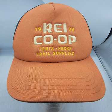 Rei REI Co Op Adults Burnt Orange Trucker Hat Camp