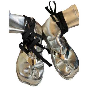 MM6 Leather flip flops - image 1