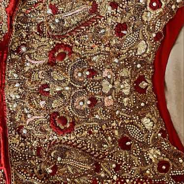 Heavy indian pakistani bridal dress