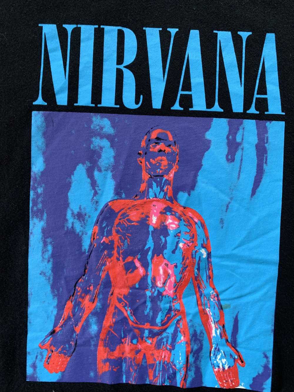 Band Tees × Nirvana × Streetwear Nirvana Printed … - image 5