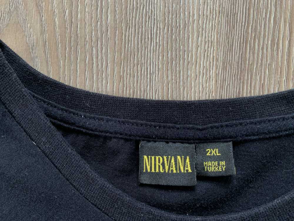 Band Tees × Nirvana × Streetwear Nirvana Printed … - image 6