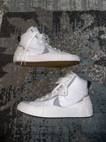 Nike × Sacai Nike Blazer Mid Sacai White Grey size