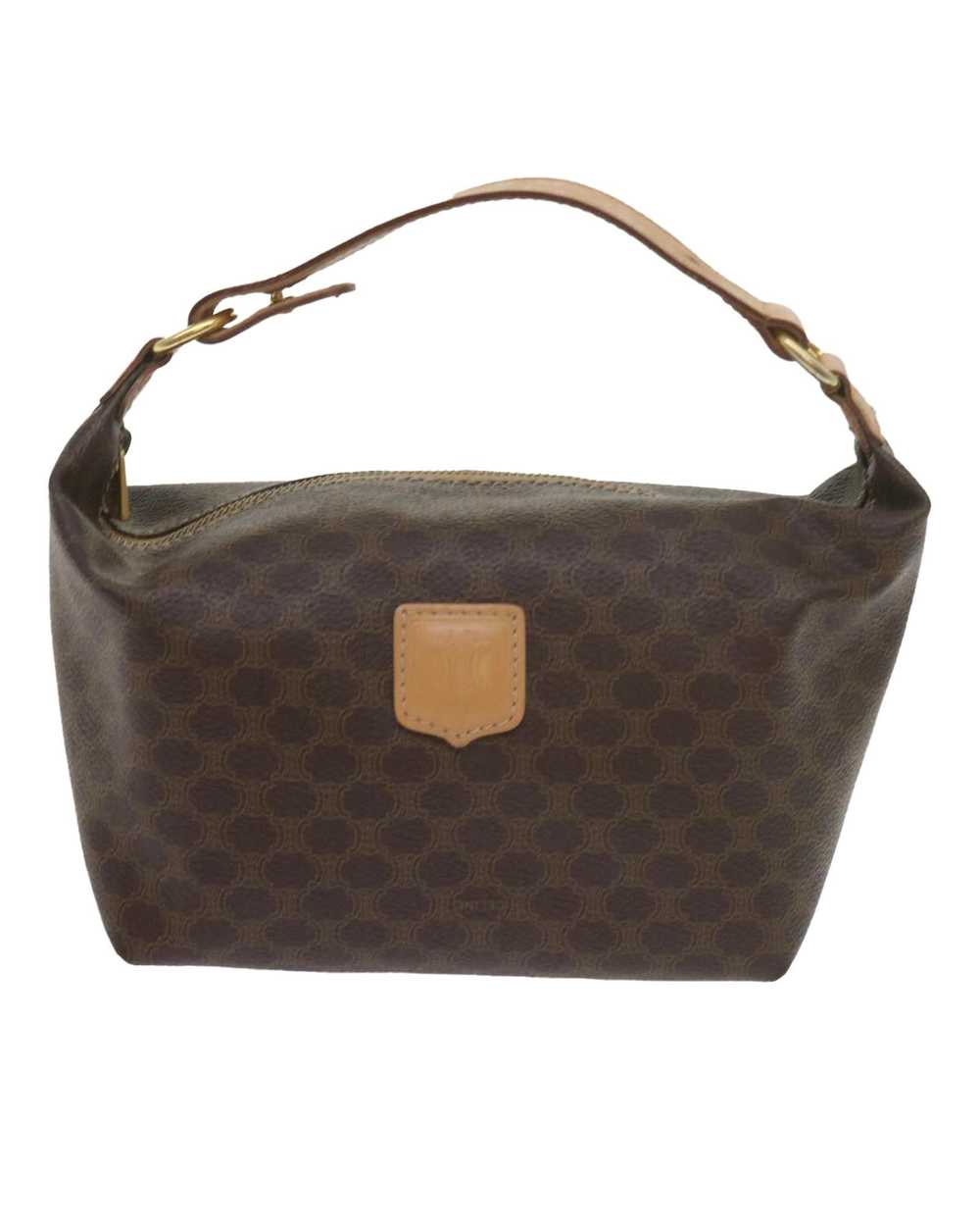Celine Elegant Brown Canvas Bag by Luxury Designer - image 2