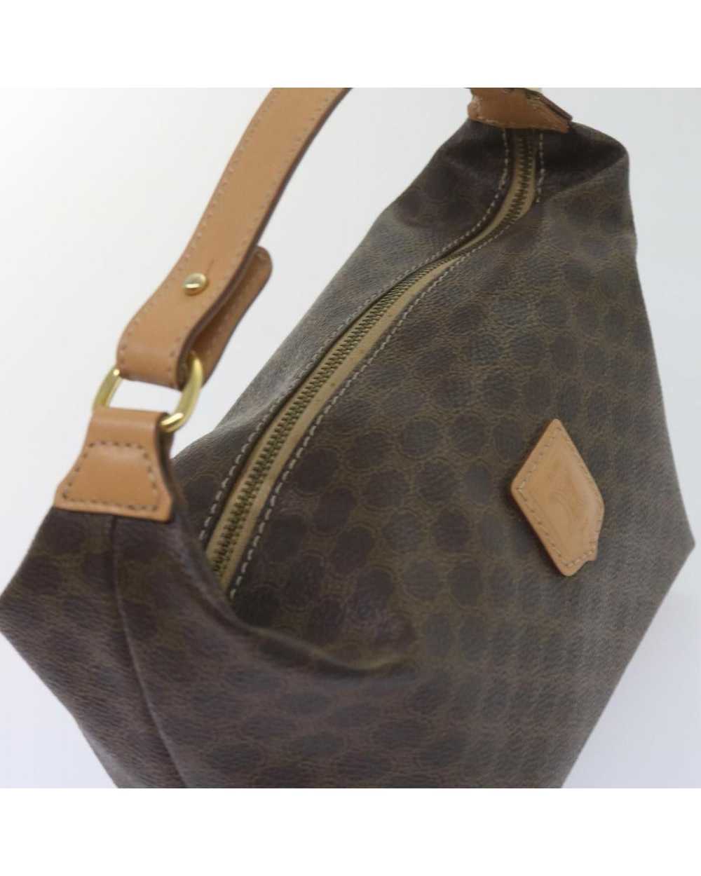 Celine Elegant Brown Canvas Bag by Luxury Designer - image 6