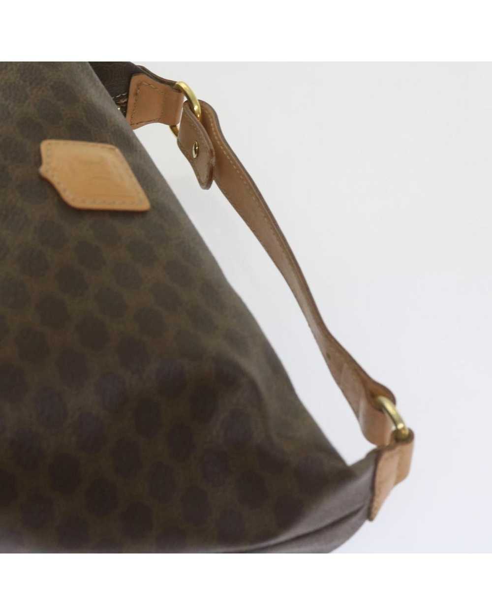 Celine Elegant Brown Canvas Bag by Luxury Designer - image 8