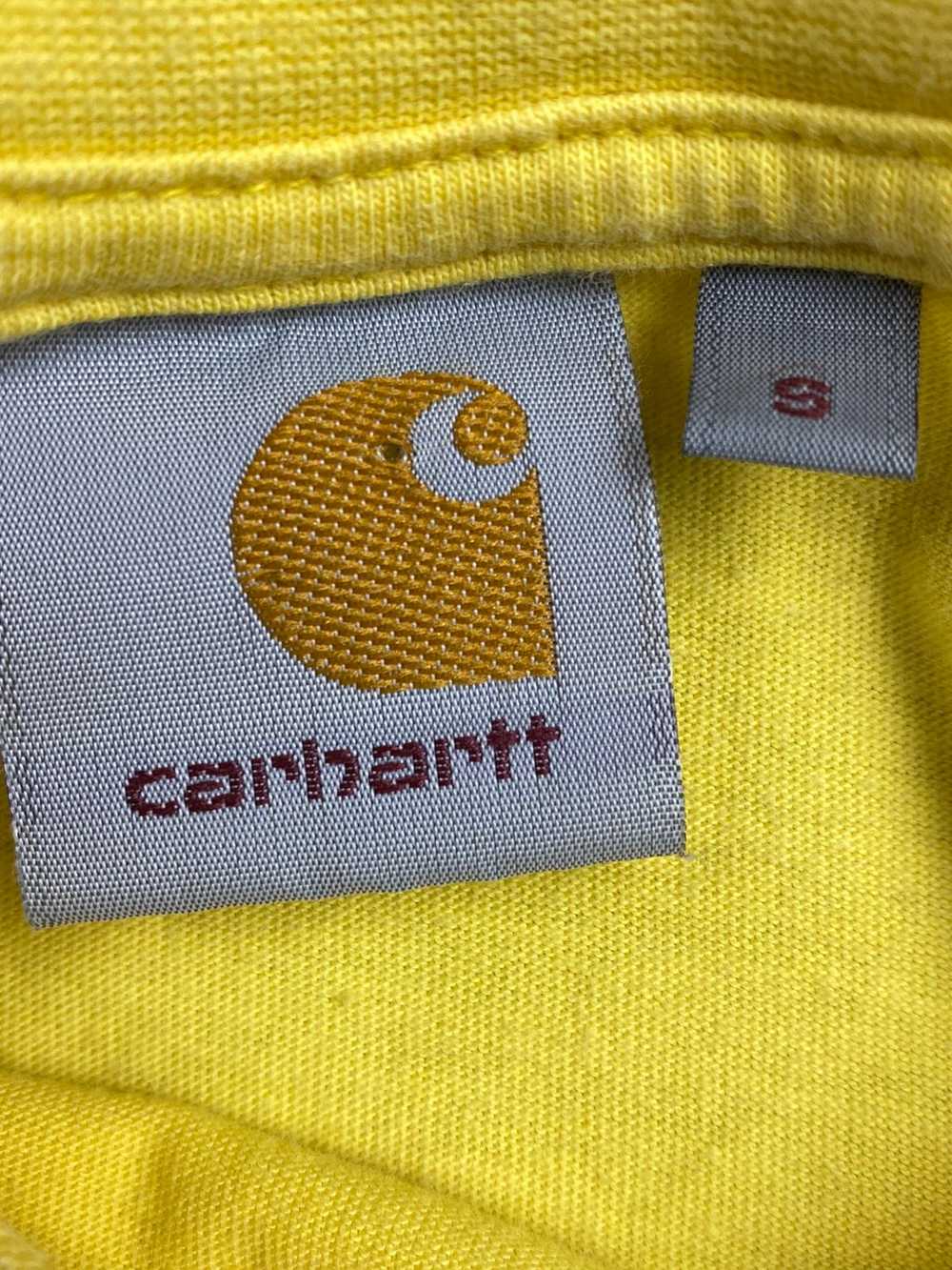 Carhartt Mens Vintage Carhartt Big Logo T Shirt S… - image 8