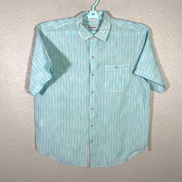 Tommy Bahama Tommy Bahama Shirt Mens Large Linen H