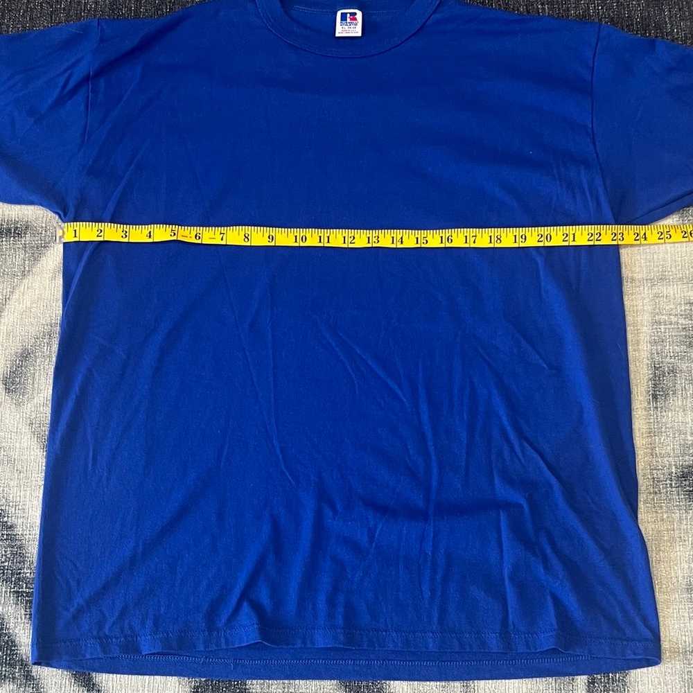 Vintage 90s Russell Athletics Blank Tee XL NOS - image 4