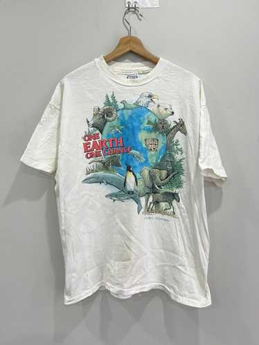 Vintage Vintage 90s Animal Planet Tee Shirt Earth 