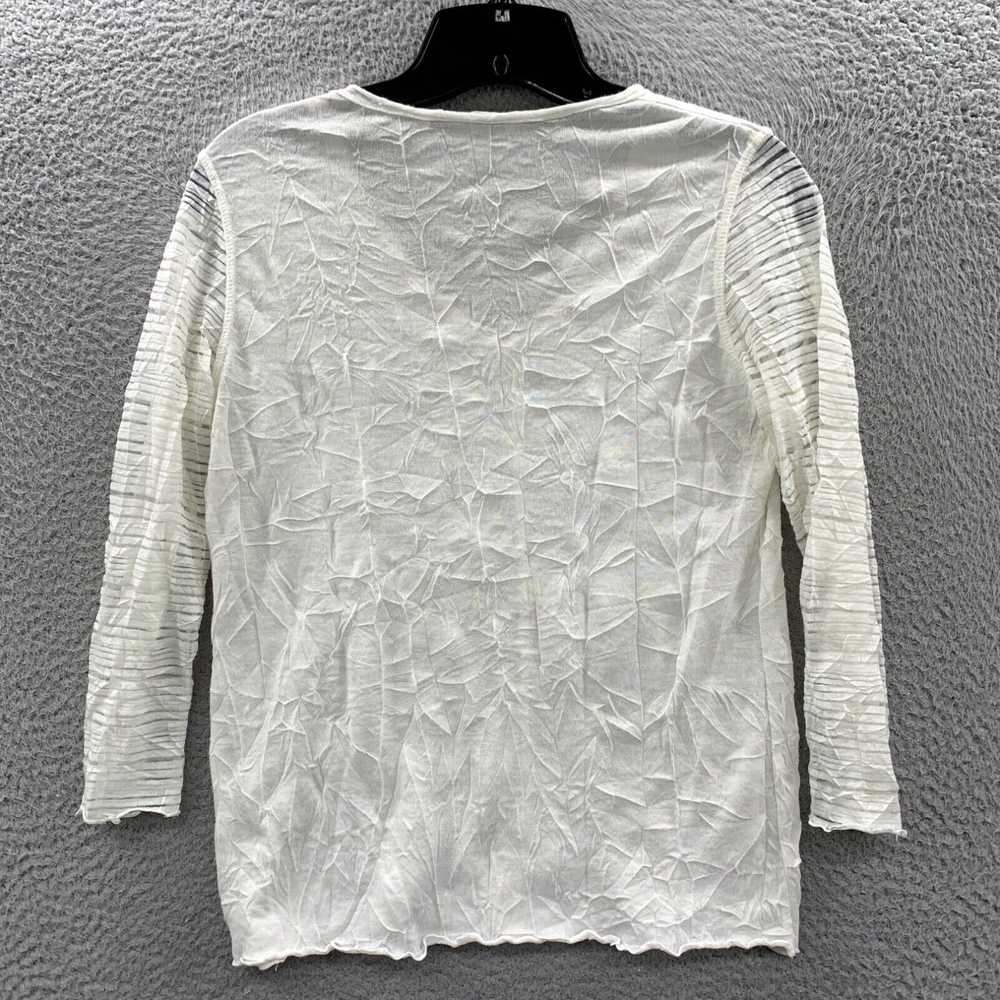 Vintage SNO SKINS Blouse Womens Small Top Long Sl… - image 2
