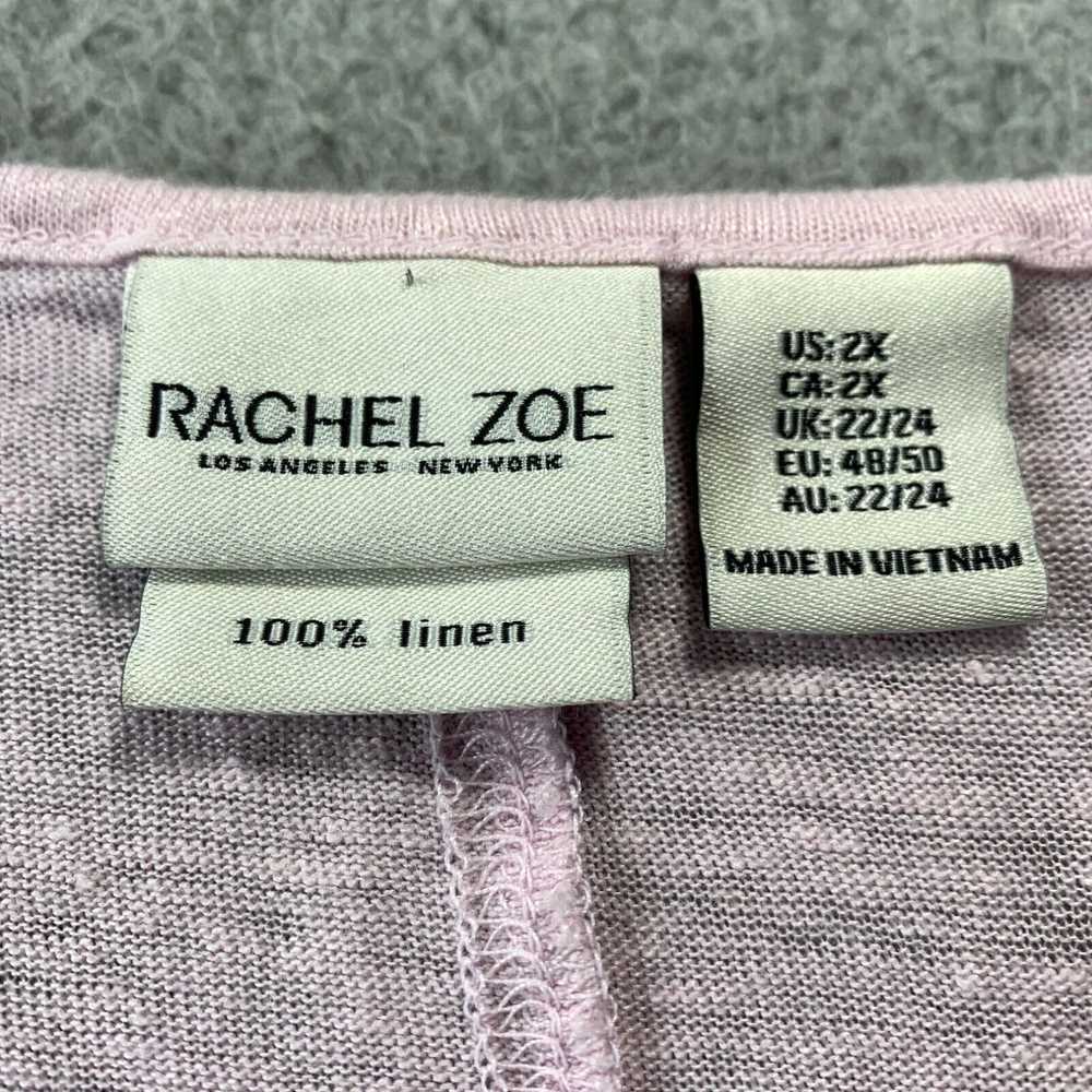Rachel Zoe RACHEL ZOE Blouse Womens 2X Top Short … - image 3