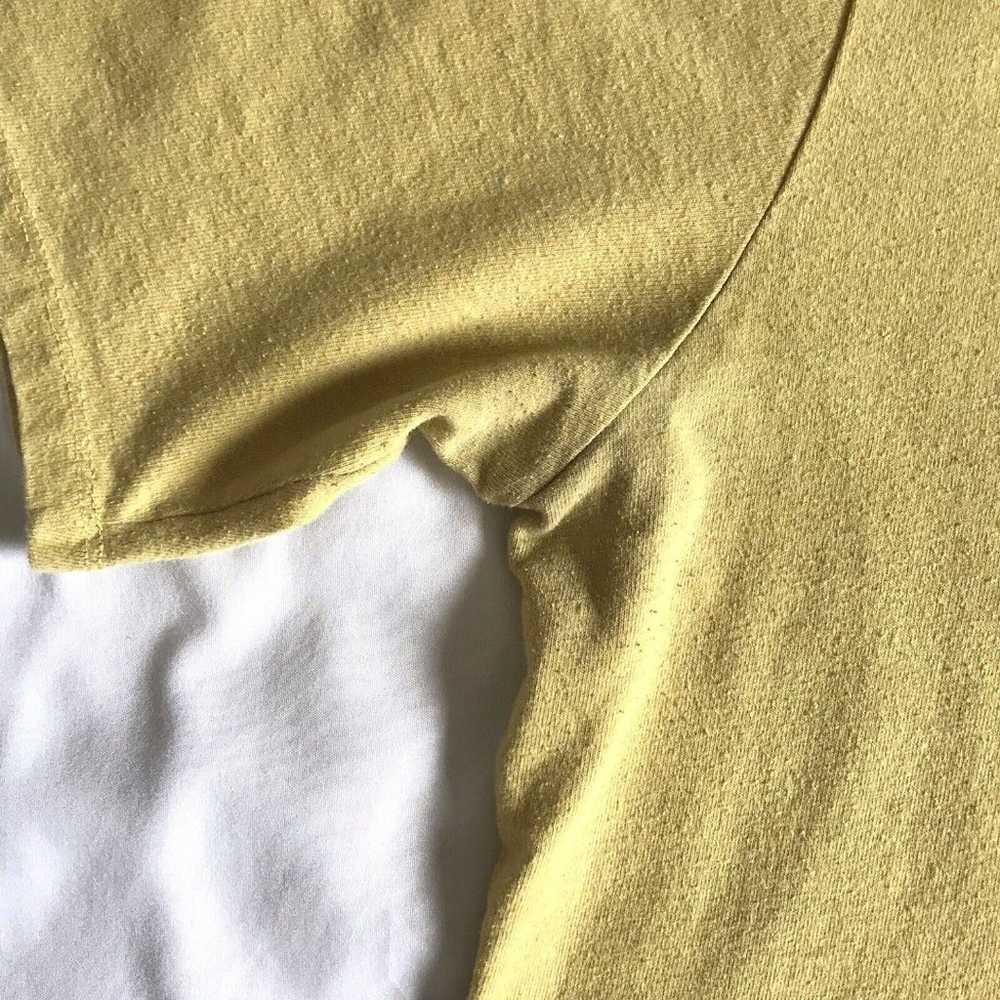 Patagonia P6 Shirt Men XL Yellow Logo Responsibil… - image 8