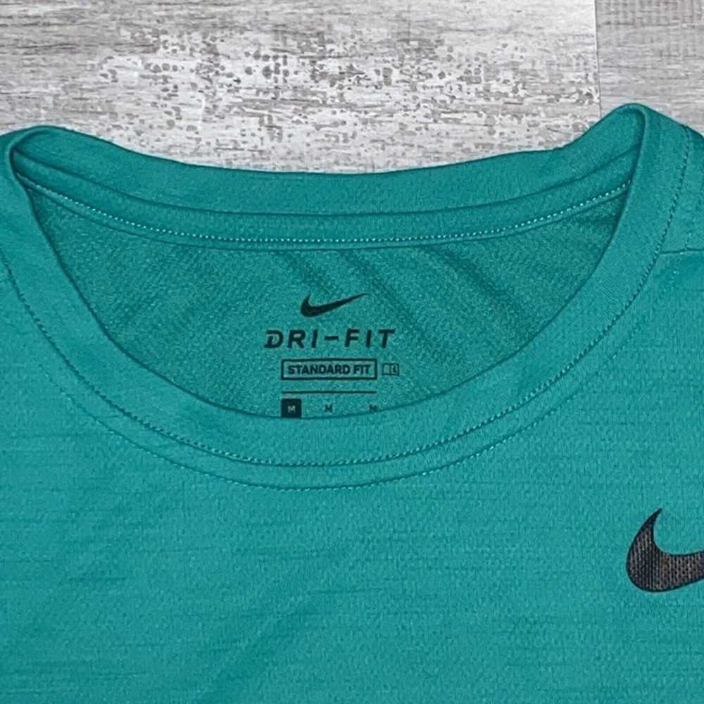 Nike Dri-Fit Teal Green Superset Breathe Standard… - image 2