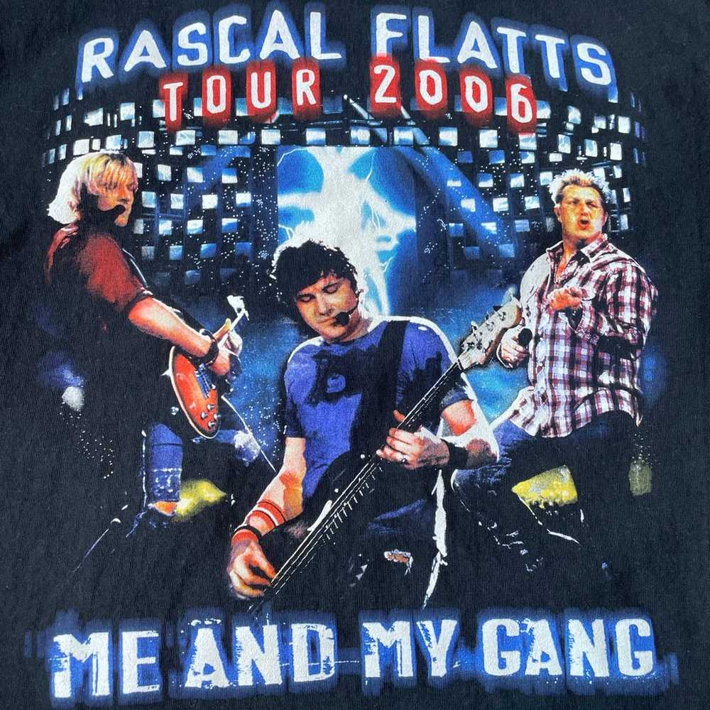 2006 Rascal Flatts Me & My Gang US Tour shirt Siz… - image 3