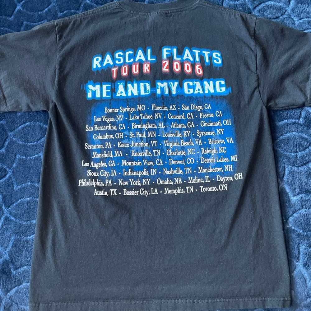 2006 Rascal Flatts Me & My Gang US Tour shirt Siz… - image 6