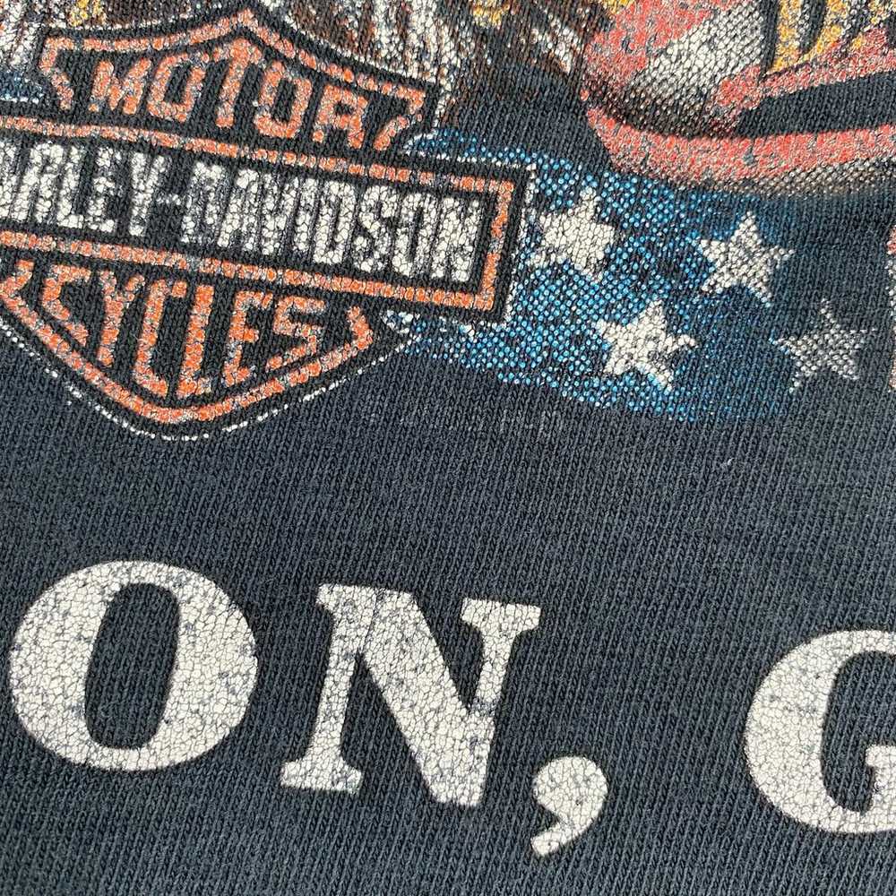 Vintage Harley Davidson Shirt Size Medium Black 1… - image 9