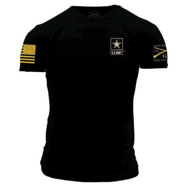 Grunt Style Men’s T Shirt US Army Black Large
