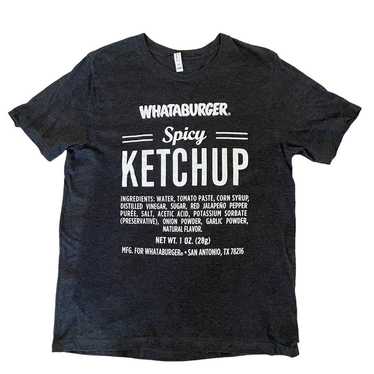 Whataburger SPICY KETCHUP TEE Adult Large
