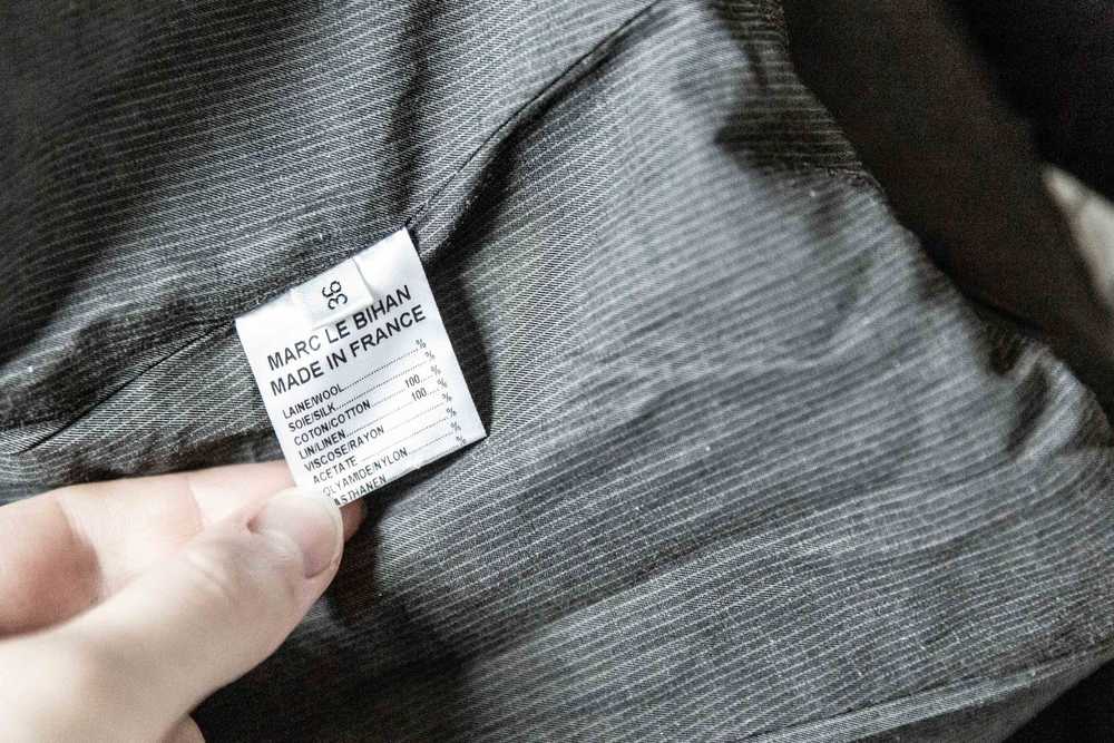 Marc Le Bihan Cotton/Linen Chain Detail Jacket - image 5