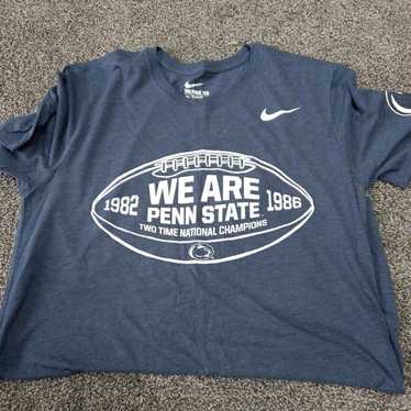 Penn state Nike two time champions Tshirt size me… - image 1