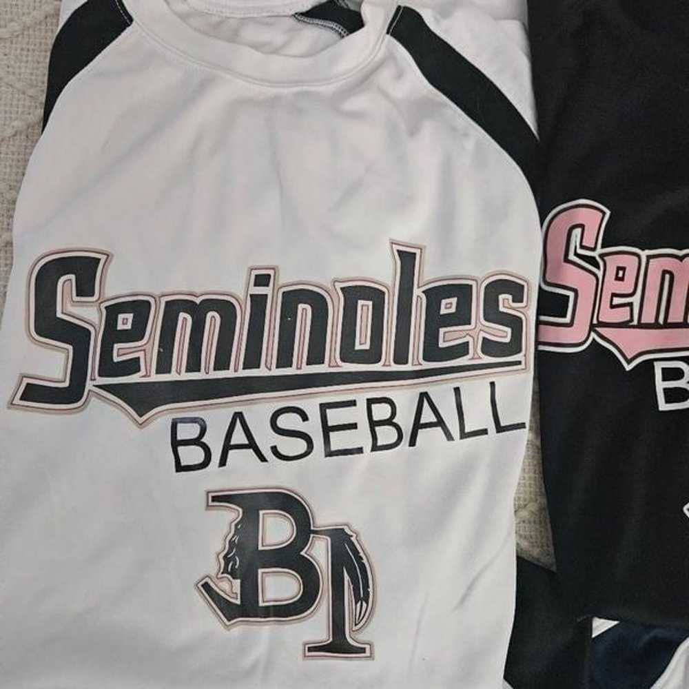 Seminoles Short Sleeve Baseball Tee lot of 5 Size… - image 3