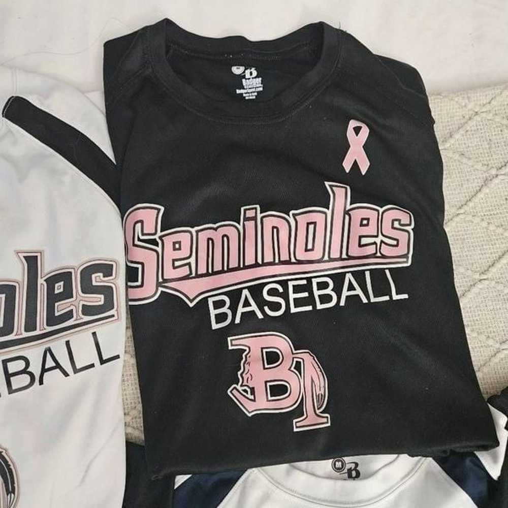 Seminoles Short Sleeve Baseball Tee lot of 5 Size… - image 4
