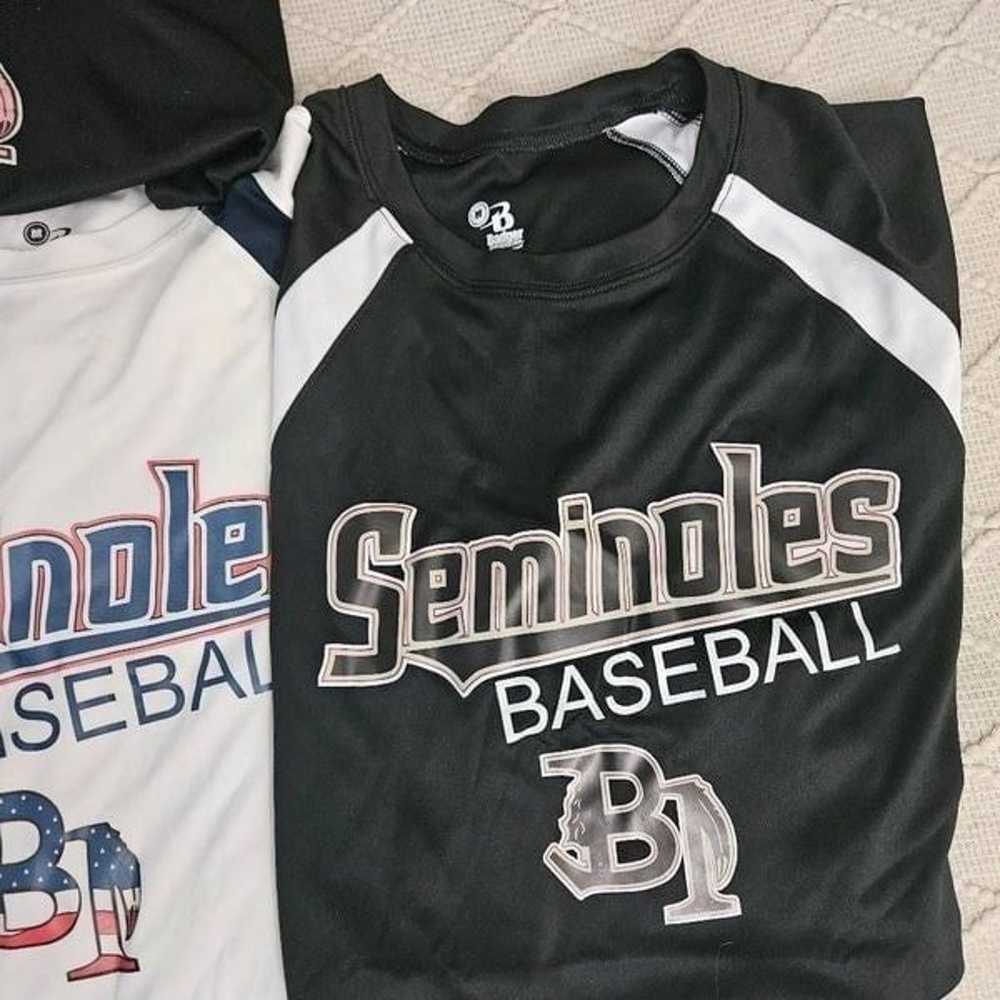 Seminoles Short Sleeve Baseball Tee lot of 5 Size… - image 6