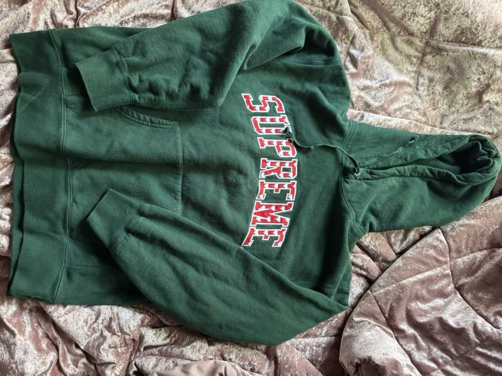 Supreme Supreme hearts arc hooded sweatshirt - image 2