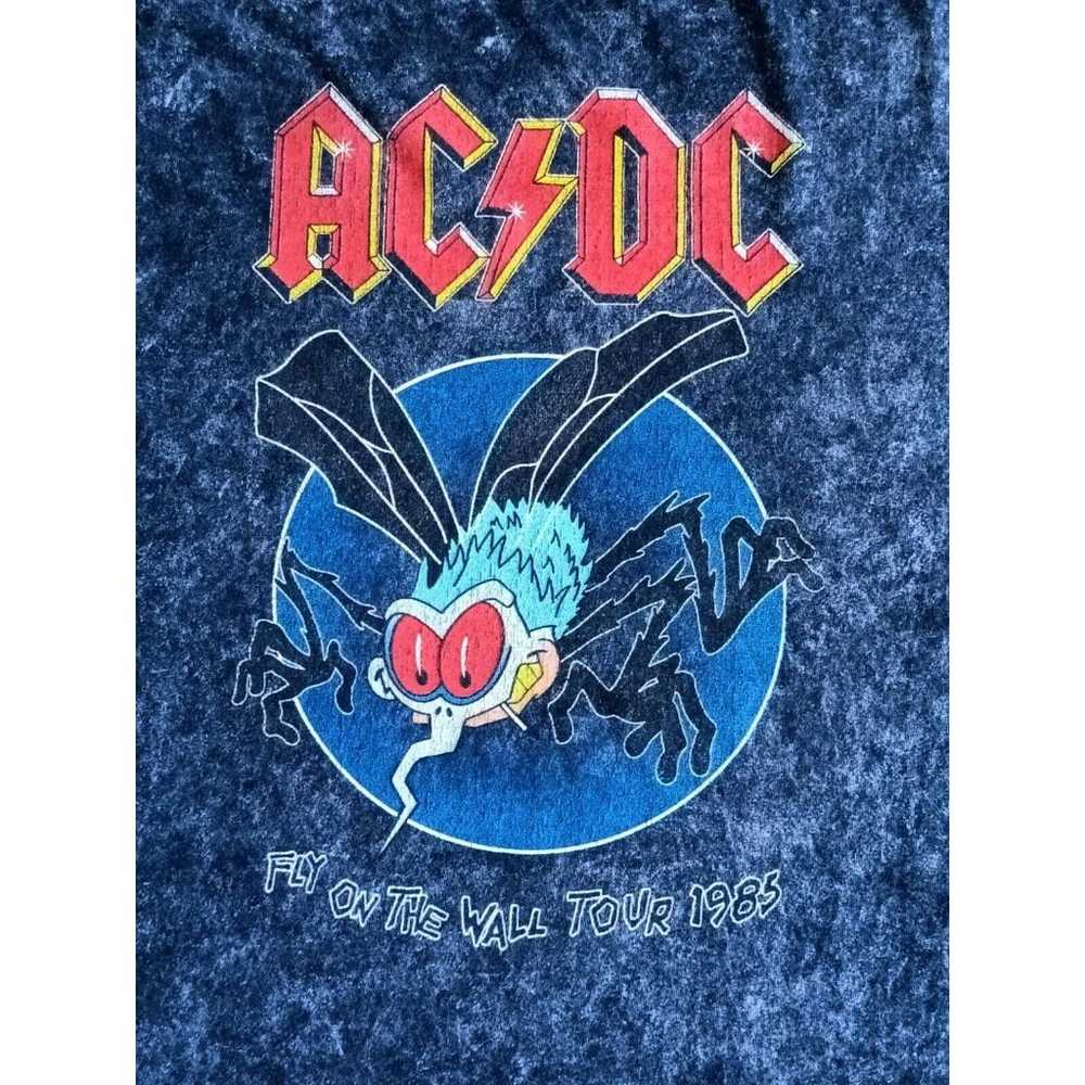 ACDC Fly On The Wall Tour T-Shirt Men's Size 2XL … - image 2