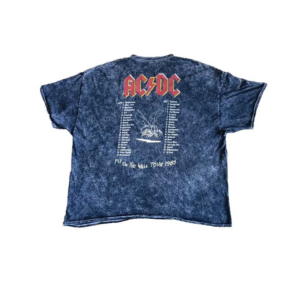 ACDC Fly On The Wall Tour T-Shirt Men's Size 2XL … - image 5