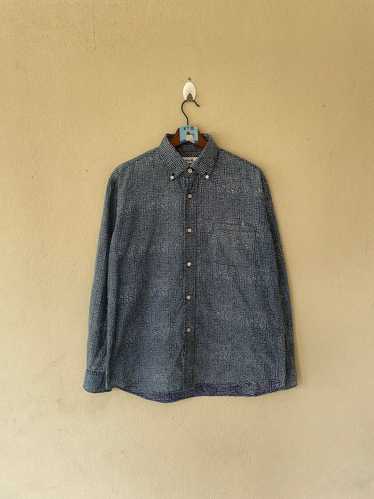 45rpm × Flannel 45RPM OVERPRINTED SHIRT - image 1
