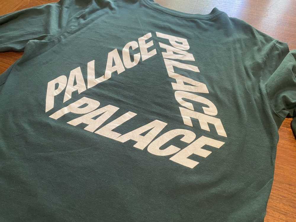 Palace Palace P-3 Long Sleeve T Shirt Forest Gree… - image 4