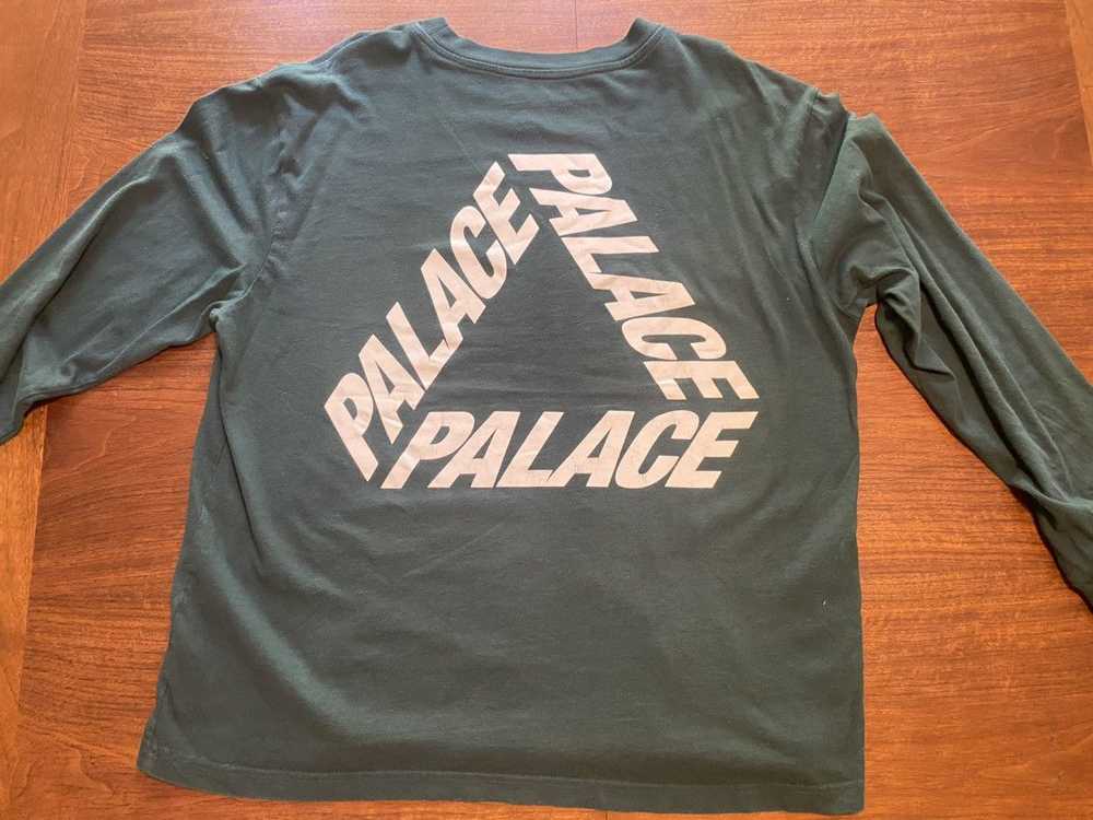 Palace Palace P-3 Long Sleeve T Shirt Forest Gree… - image 7