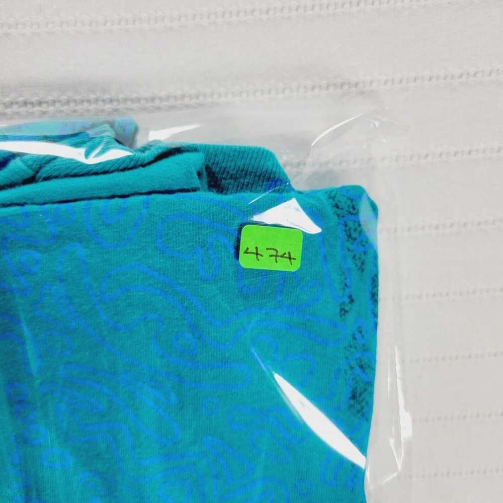 Vintage Beach Gear T Shirt Mens XL Blue Water Spo… - image 7