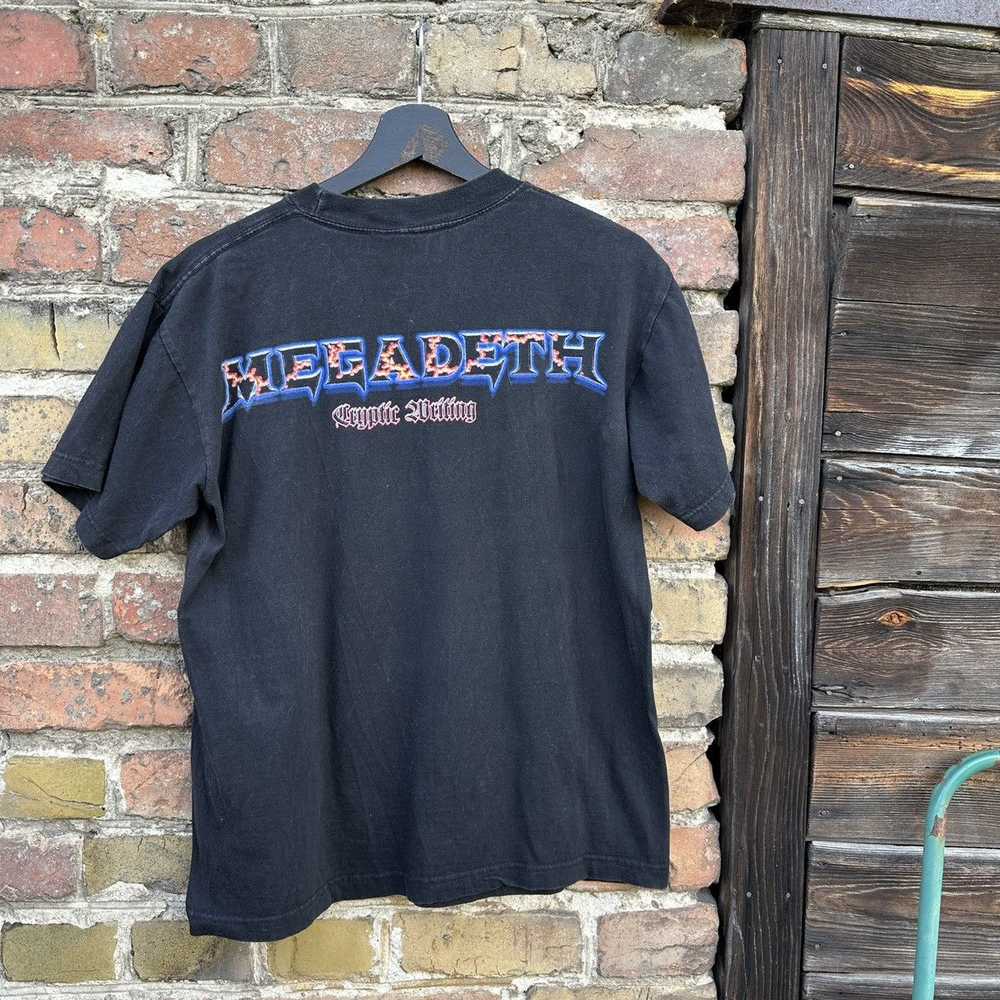 Band Tees × Rock T Shirt × Vintage Megadeth 1998 … - image 6