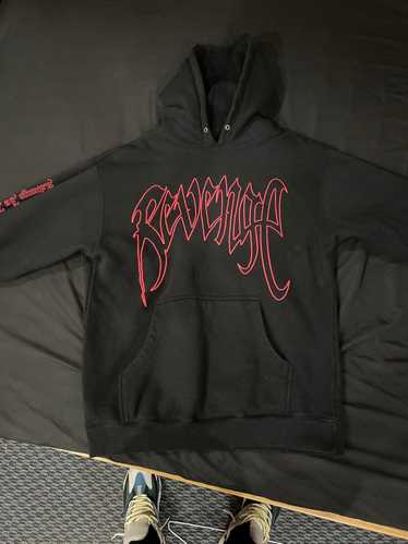 Revenge Red Logo Outline Hoodie