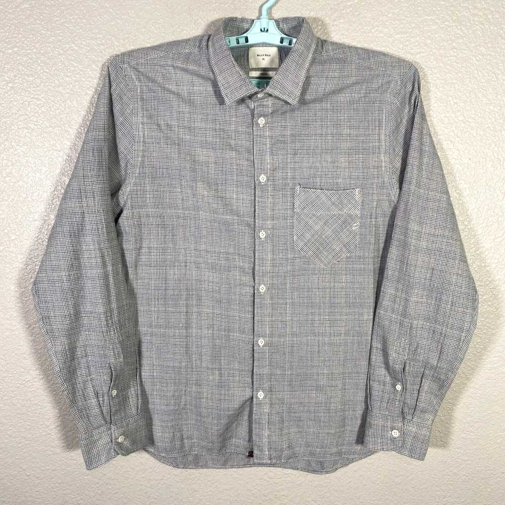 Billy Reid Billy Reid Shirt Mens XL Blue Button U… - image 1