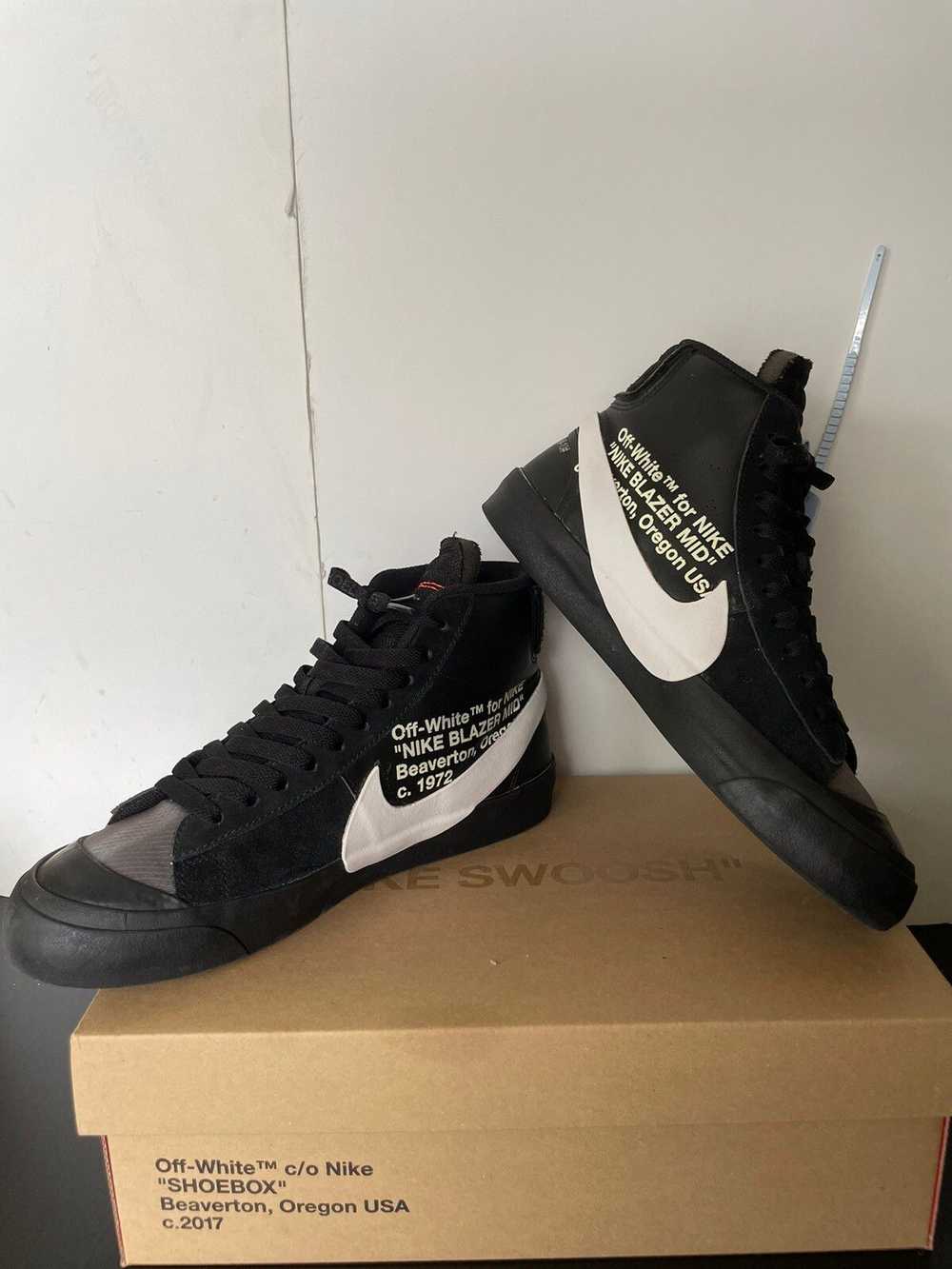 Nike × Off-White Nike Blazer Mid Off-White Grim R… - image 3